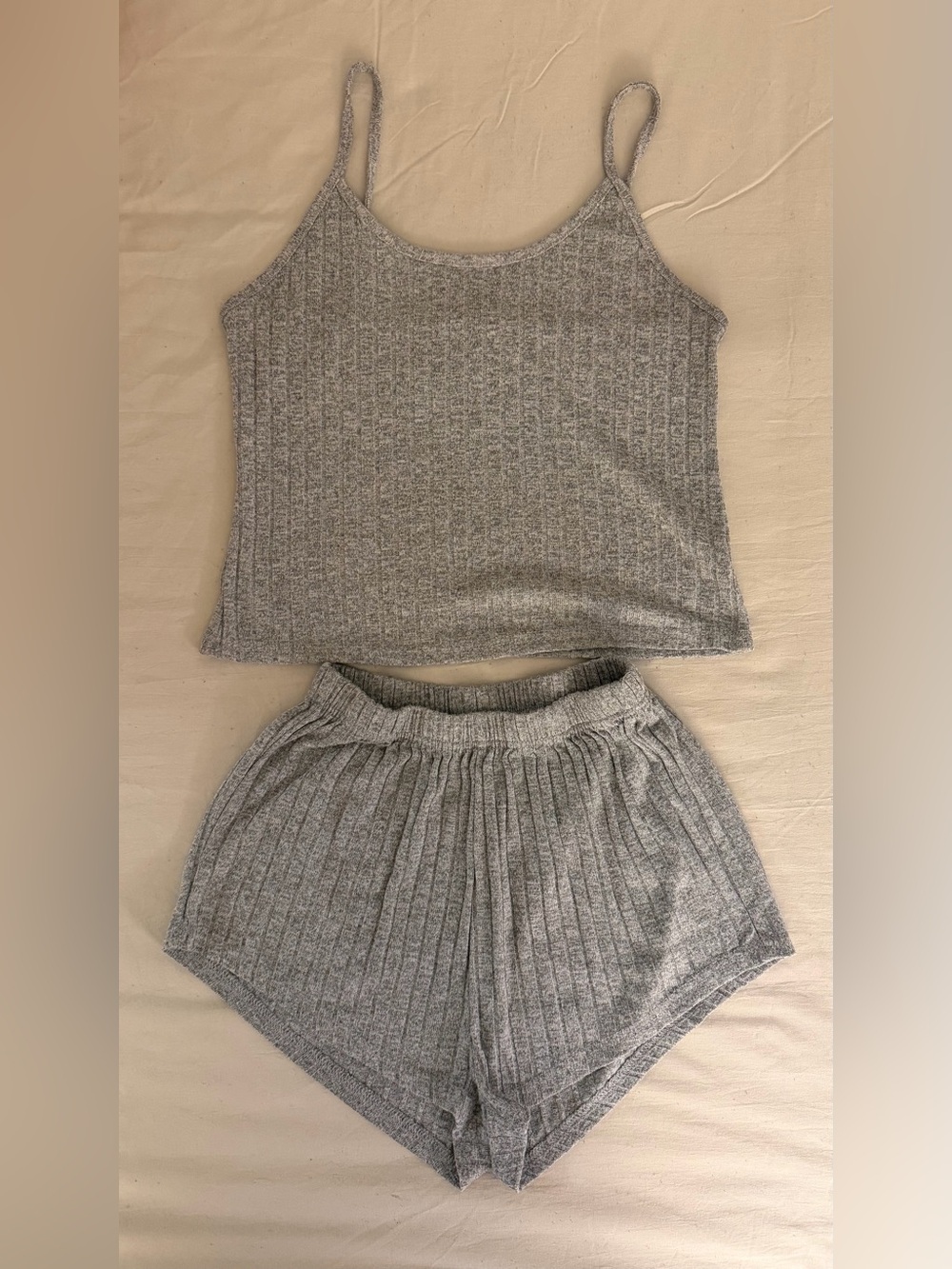 Cozy Ribbed Knit Pajama set